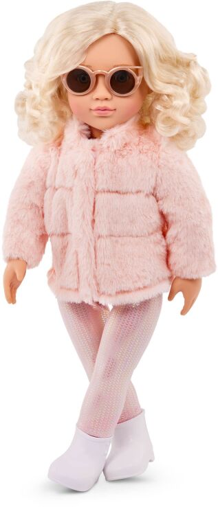 Our Generation Κούκλα Ava With Glamour Faux Fur Coat (BD31515Z) (2)