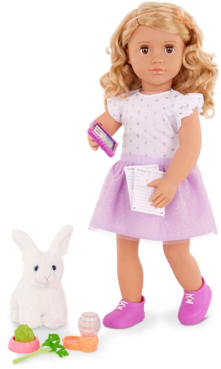 Our Generation Κούκλα Deluxe Tabby With Book Pet Lover (BD31536Z) (0)