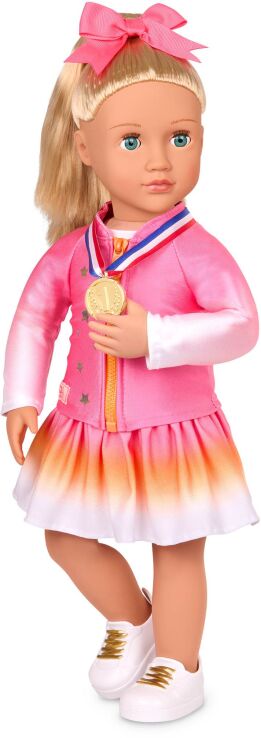 Our Generation Κούκλα Indy With Gymnastics Accessories (BD31585Z) (2)