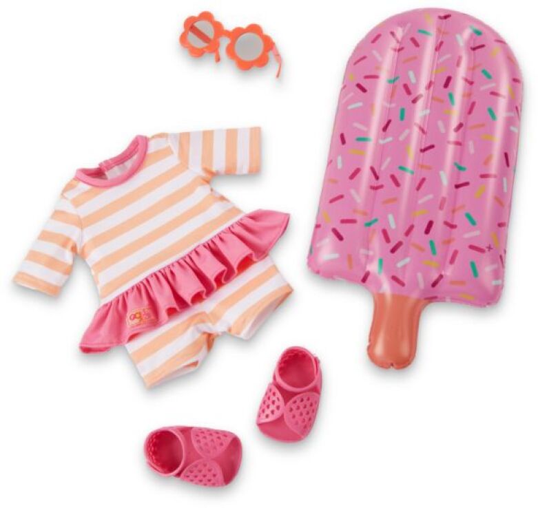 Λαμπάδα Our Generation Κούκλα Margot With Bathing Suit (BD31702Z) (3)