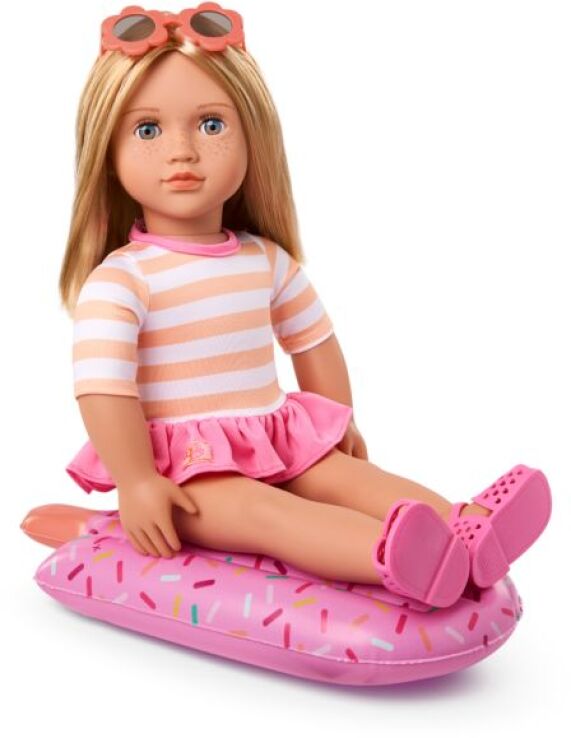 Λαμπάδα Our Generation Κούκλα Margot With Bathing Suit (BD31702Z) (5)