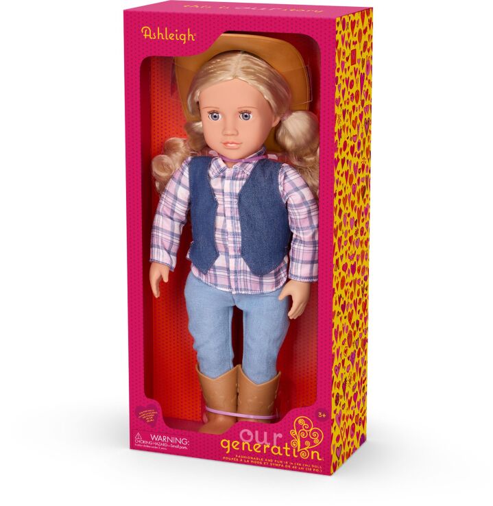 Our Generation Κούκλα Ashleigh With Western Outfit (BD31712Z) (1)