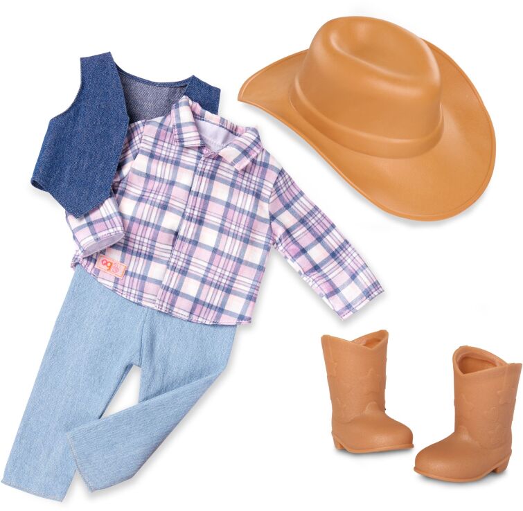 Our Generation Κούκλα Ashleigh With Western Outfit (BD31712Z) (3)