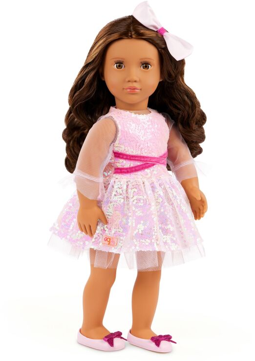 Our Generation Κούκλα Katia With Sequin Dress (BD31717Z) (3)