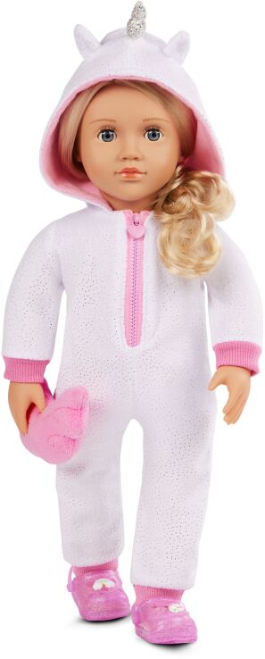 Our Generation Κούκλα Lilian With Unicorn Pijama (BD31719Z) (0)