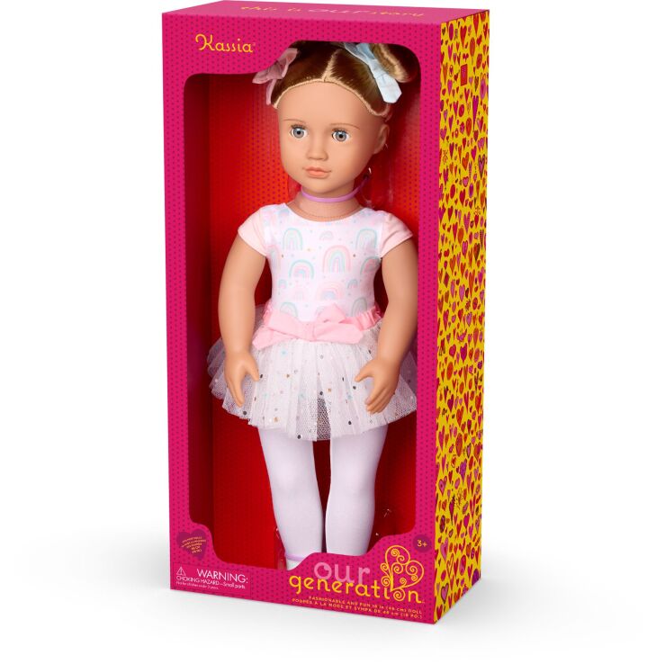 Our Generation Κούκλα Kassia With Ballet Dress (BD31723Z) (1)