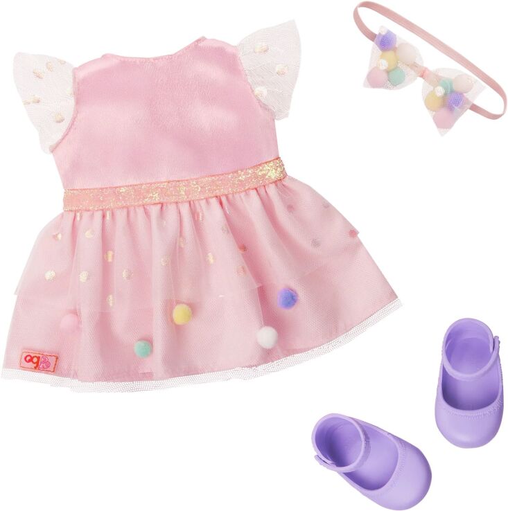 Our Generation Κούκλα Amara Hairplay With Party Outfit (BD31759Z) (5)