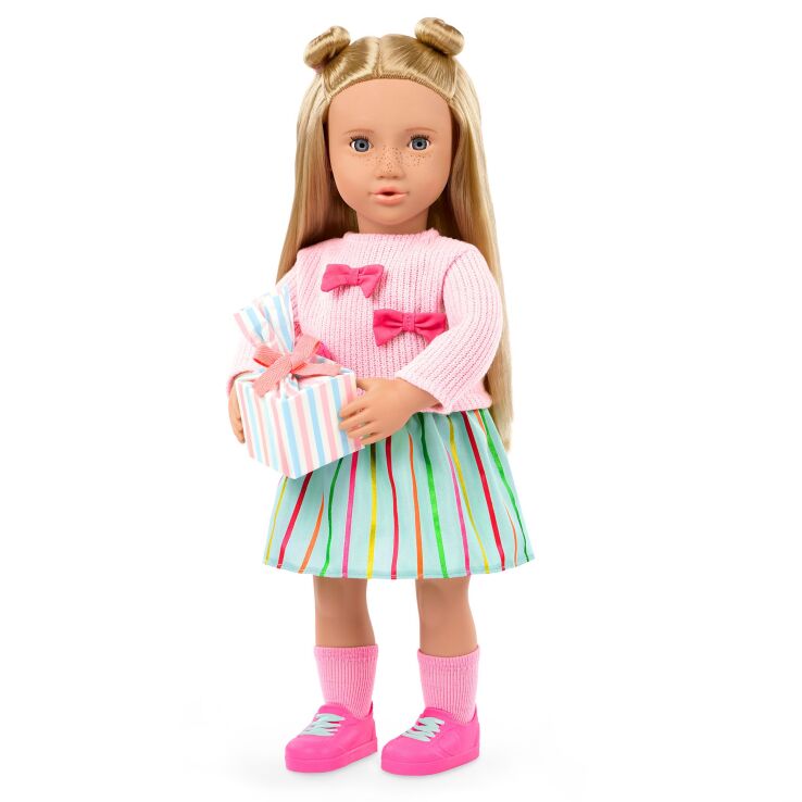 Our Generation Κούκλα Deluxe Kat With Book Candy (BD31765Z) (0)