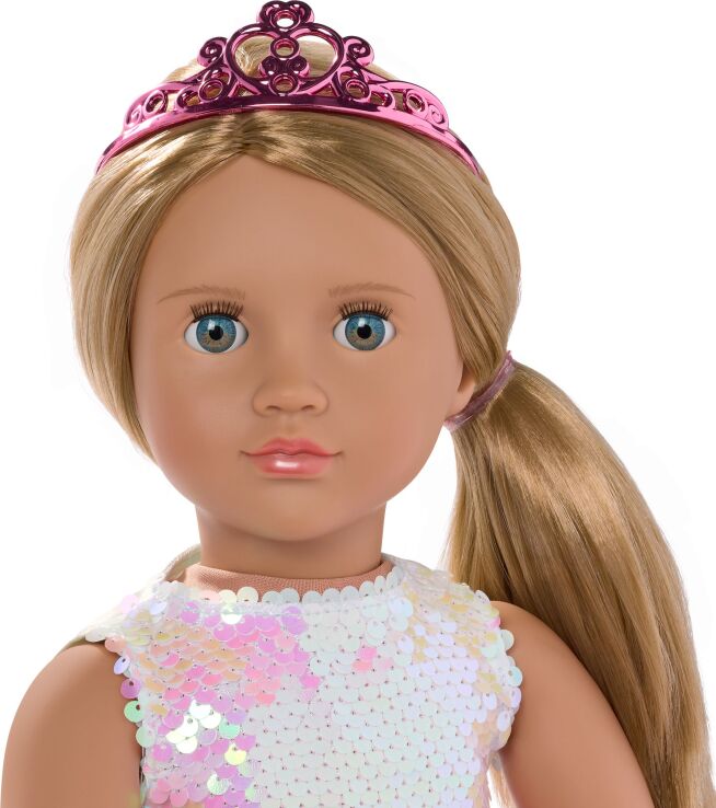 Our Generation Κούκλα Adelaide With Glam Dress & Tiara (BD31846) (2)