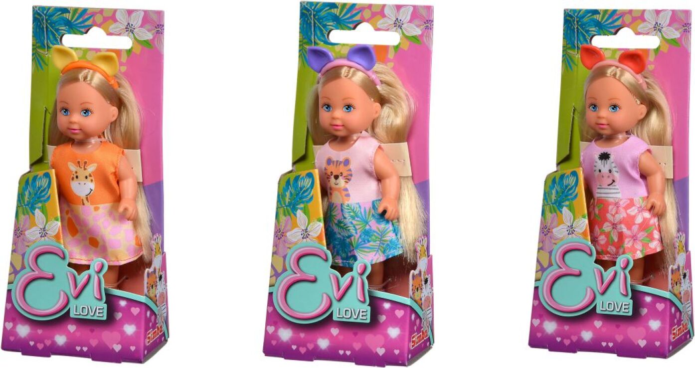 Simba Evi Love-Κούκλα 12cm-3 Σχέδια (105733623) (2)