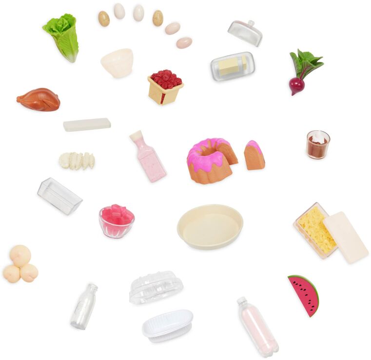 Our Generation Mini Ψυγείο With Groceries (BD35260Z) (3)