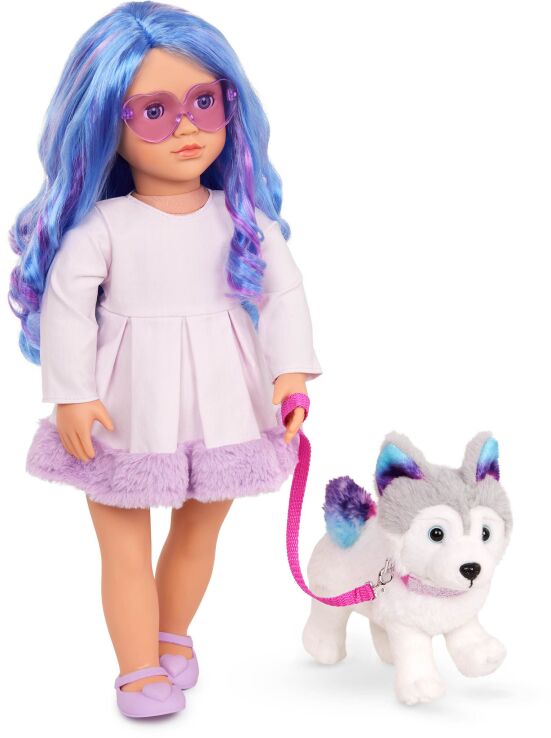 Our Generation Λούτρινο Σκυλάκι Husky Σιβηρίας 6'' (BD35372Z) (3)