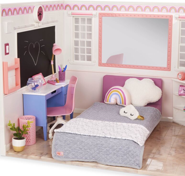 Our Generation Σετ Bedroom With Accessories (BD35393) (1)