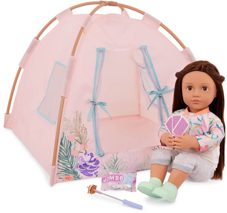 Our Generation Σετ Caming Tent With Accessories (BD35427) (2)