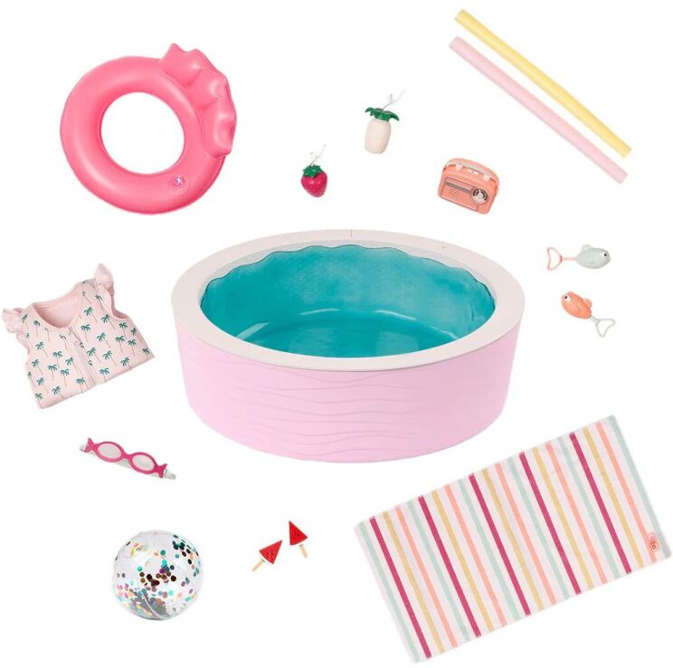 Our Generation Σετ Πισίνας With Accessories (BD35484Z) (0)