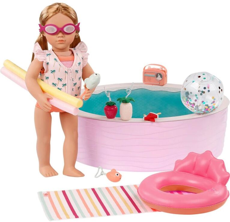 Our Generation Σετ Πισίνας With Accessories (BD35484Z) (2)