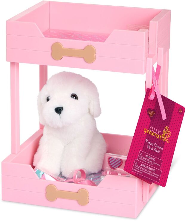Our Generation Κρεβάτι Σκύλου Κουκέτα Puppy Dreams Bunks (BD35530Z) (1)