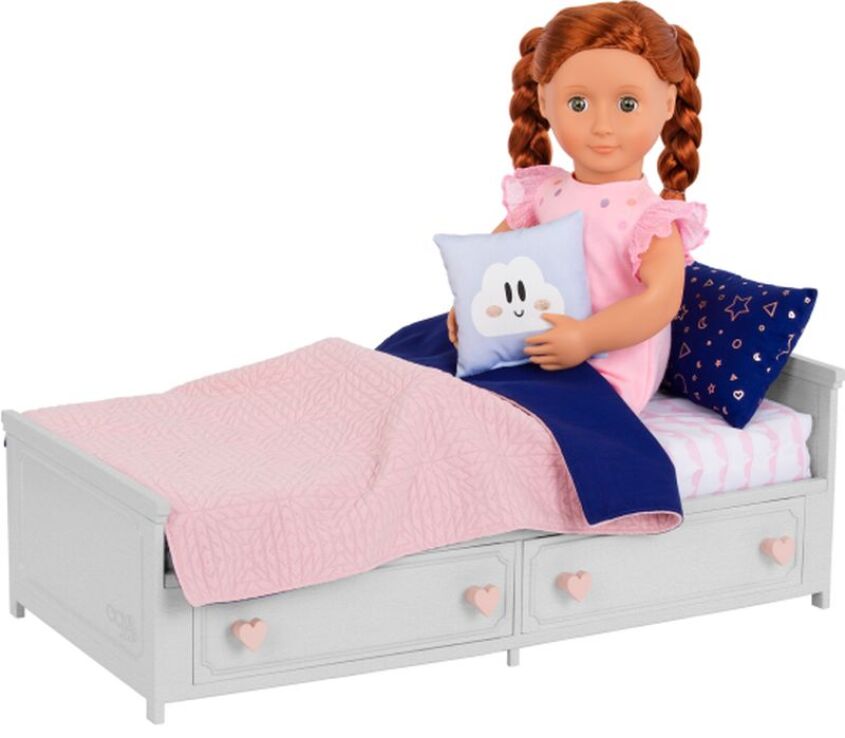 Our Generation Σετ Κρεβάτι With Built-In Storage Drawers (BD37926Z) (2)