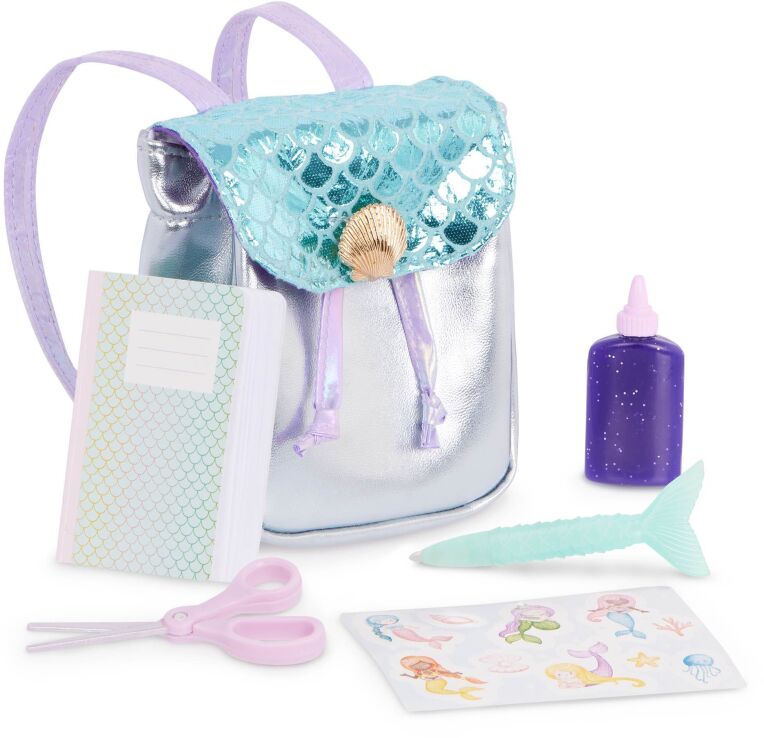 Our Generation Mini Back Bag With Suprise Accesories-6 Σχέδια (BD41161G) (4)