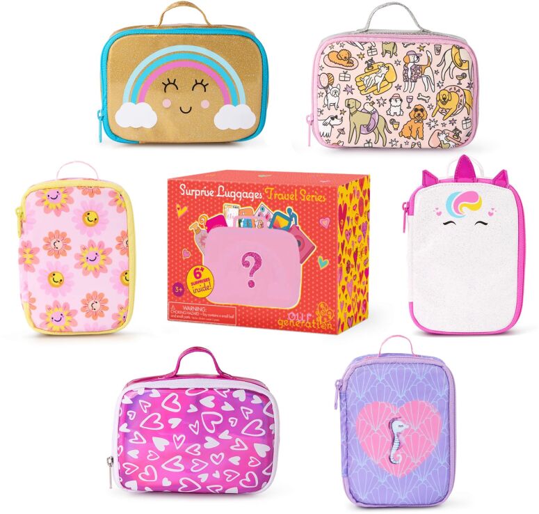 Our Generation Mini Βαλιτσάκια With Surprise Accessories-6 Σχέδια-1Τμχ (BD41179GZ) (0)