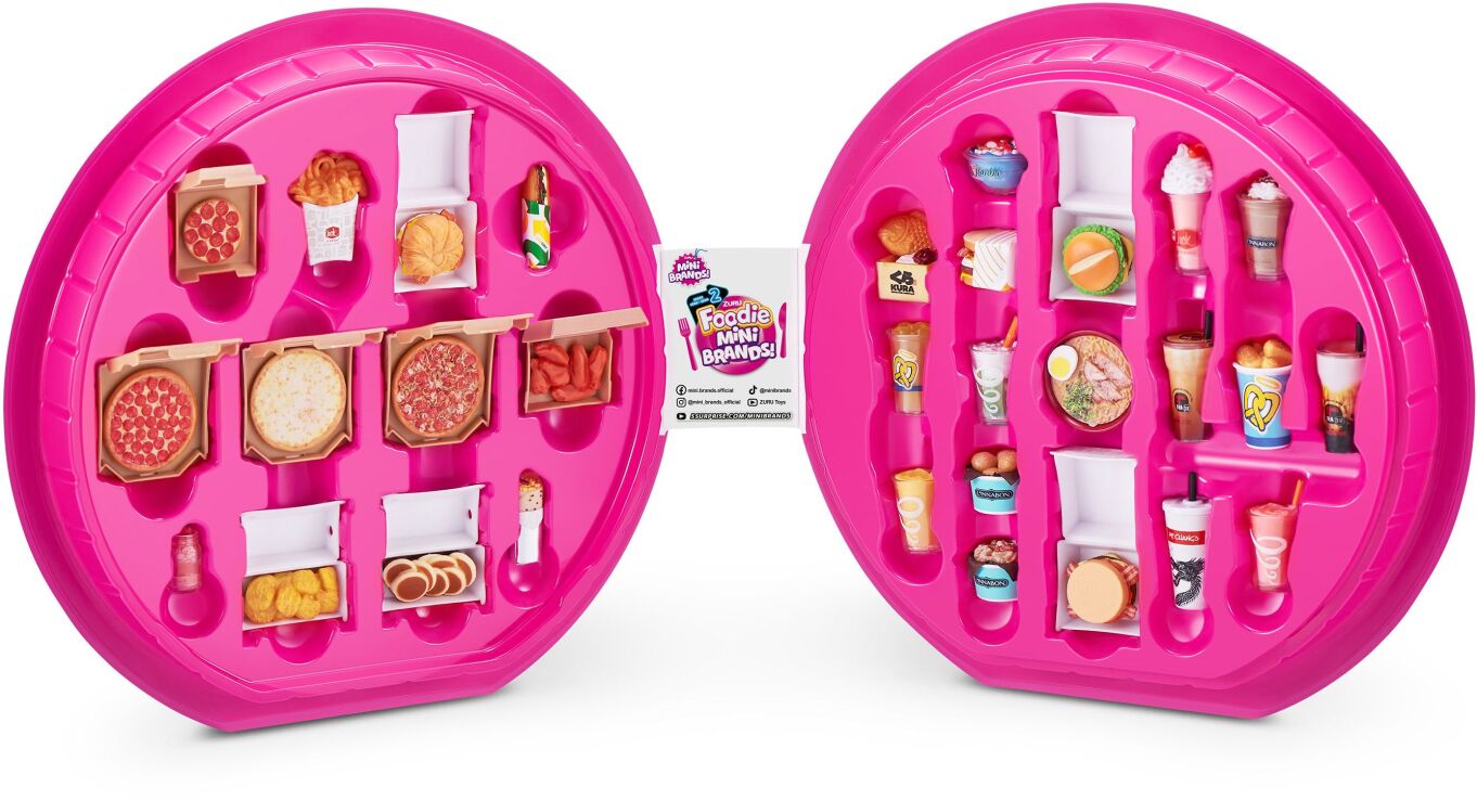Zuru 5 Surprise Foodie Mini Brands Series Collectors Case 2-1Τμχ (77441) (2)