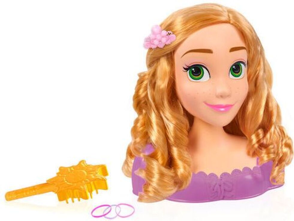 Jpl Disney Princess Ραπουνζέλ Κεφάλι Ομορφιάς & Αξεσουάρ (87047) (0)