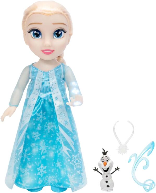 Jakks Pacific Disney Frozen Elsa Κούκλα 38cm Singing Doll (290696) (0)