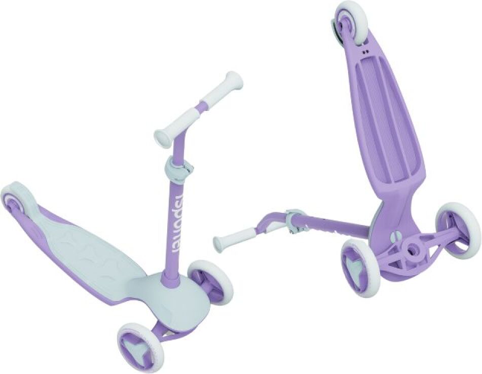 HLS Scooter Isporter Prime LB/R-M3 (M3-LIGHT BLUE/PURPLE) (3)