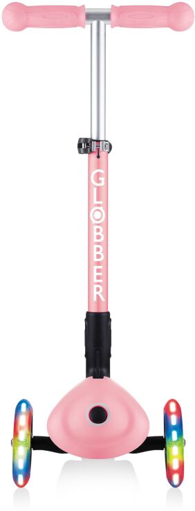 Globber Scooter Junior Foldable Fantasy Lights Flowers Pastel Pink (433-210) (1)