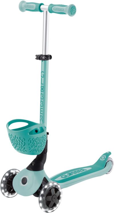 Globber Scooter Go.Up Baby Lights 360 Mint (844-206) (4)
