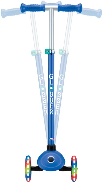 Globber Scooter Primo Plus Lights Navy Blue (442-600-4) (3)