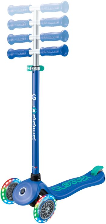 Globber Scooter Primo Plus Lights Navy Blue (442-600-4) (4)