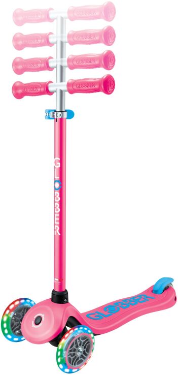 Globber Scooter Primo Plus Lights Fuchsia (442-610-4) (4)
