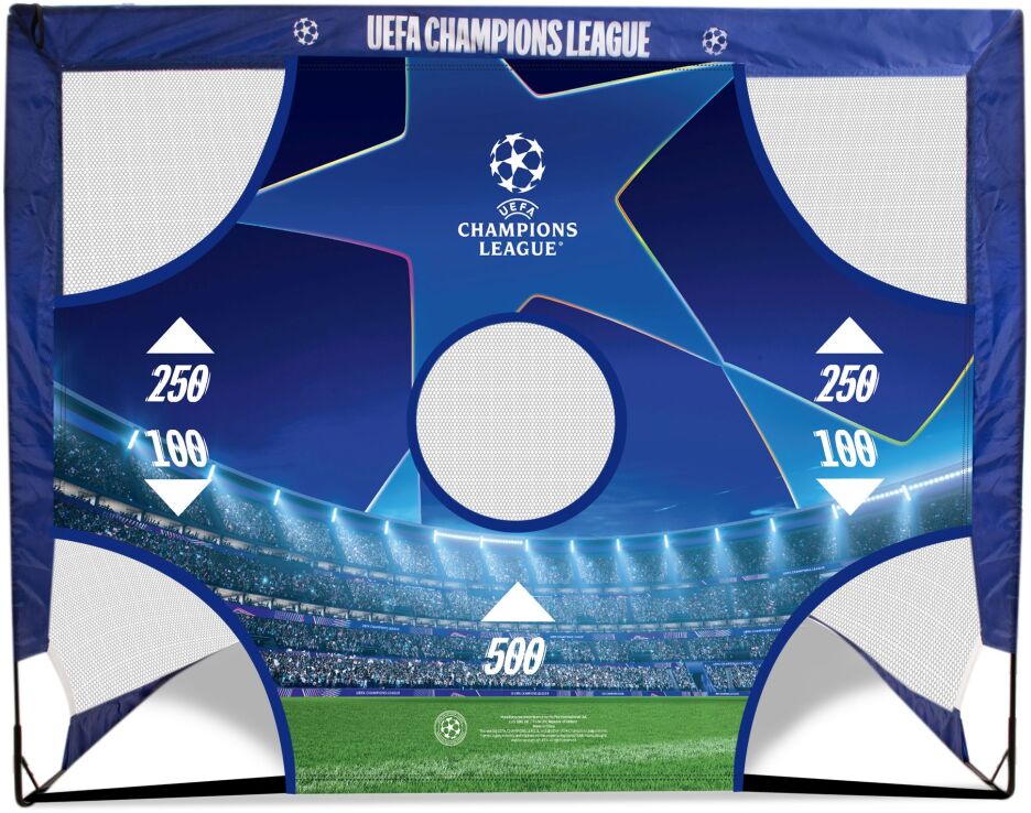 Hy-Pro UEFA Εστία Ποδοσφαίρου Target Goal 120x90x90cm  (CL09363) (0)