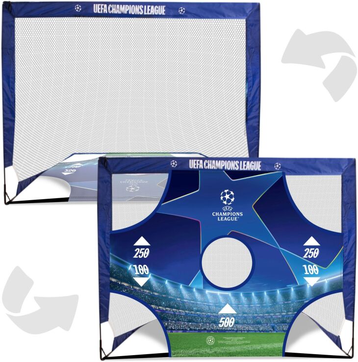 Hy-Pro UEFA Εστία Ποδοσφαίρου Target Goal 120x90x90cm  (CL09363) (2)