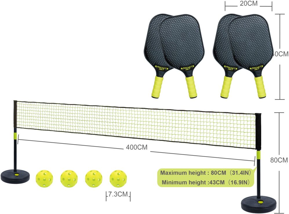 BW AJ Σετ Ρακέτες (AZ1902-3RK) (2)