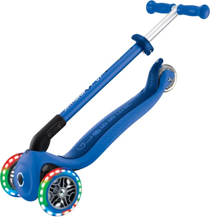 Globber Scooter Primo Foldable Lights Navy Blue (432-100-3) (9)