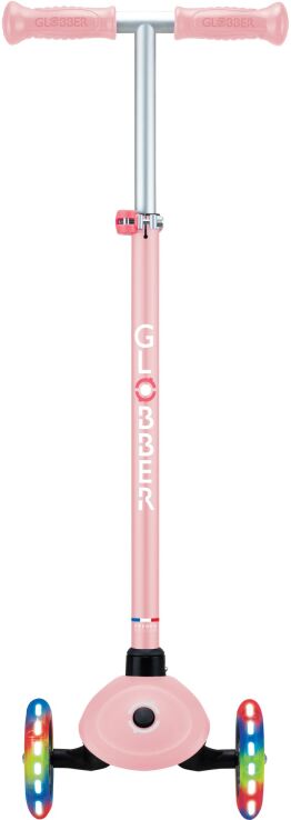 Globber Scooter Primo Plus Lights Pastel Pink (442-710-4) (1)