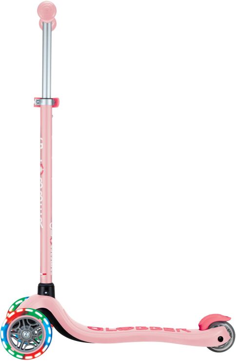 Globber Scooter Primo Plus Lights Pastel Pink (442-710-4) (3)