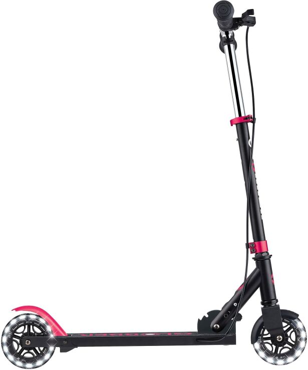 Globber Πατίνι Flow Element Junior Lights Black Pink (729-110) (1)