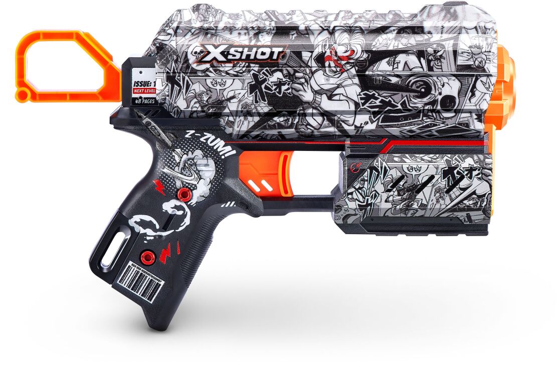 Zuru X-Shot Skins Flux 8 Darts-6 Σχέδια (36516) (2)
