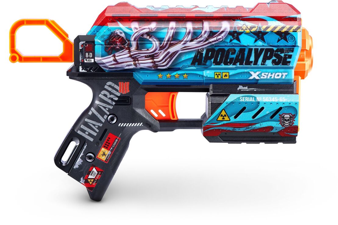 Zuru X-Shot Skins Flux 8 Darts-6 Σχέδια (36516) (5)