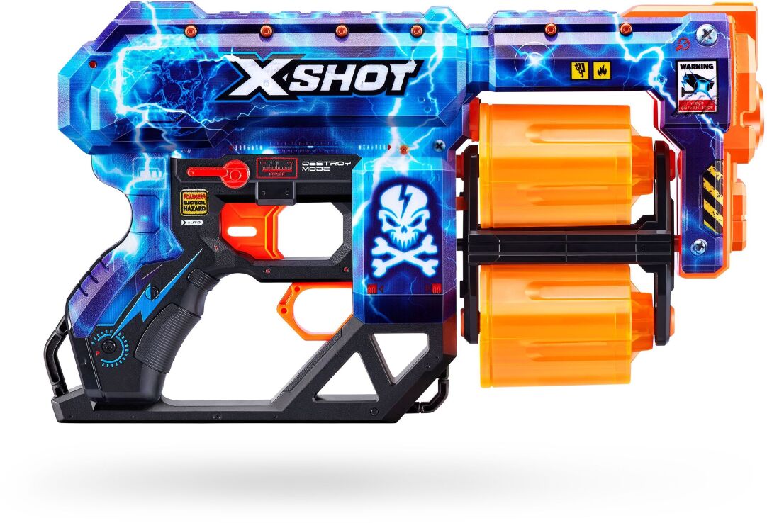 Zuru X-Shot Skins Dread 12 Darts-9 Σχέδια (36517) (4)