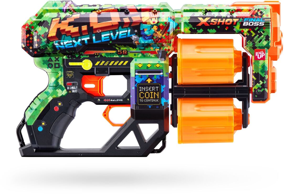 Zuru X-Shot Skins Dread 12 Darts-9 Σχέδια (36517) (5)