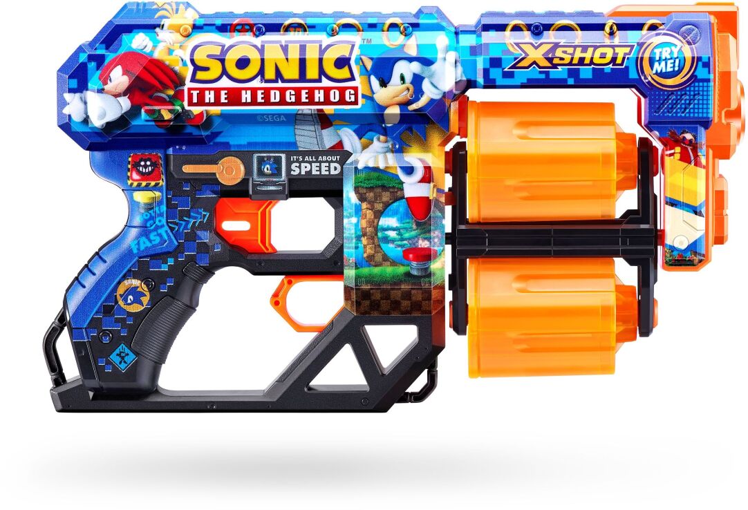 Zuru X-Shot Skins Dread 12 Darts-9 Σχέδια (36517) (9)