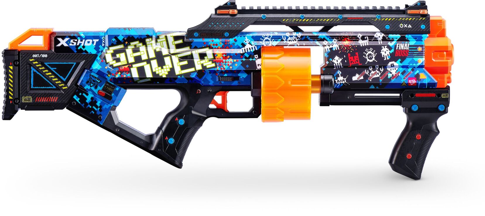 Zuru X-Shot Skins Last Stand 16 Darts-5 Σχέδια (36518) (2)