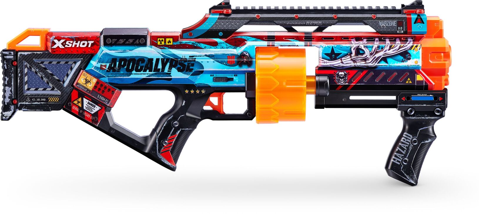 Zuru X-Shot Skins Last Stand 16 Darts-5 Σχέδια (36518) (3)