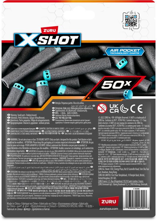 Zuru X-Shot Excel 50PK Refill Darts Series 1 (36588) (2)