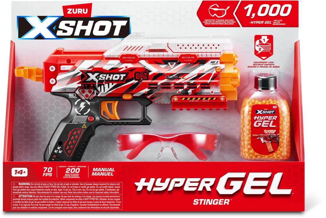 Zuru X-Shot Hyper Gel Stinger Series 1 (36728) (1)