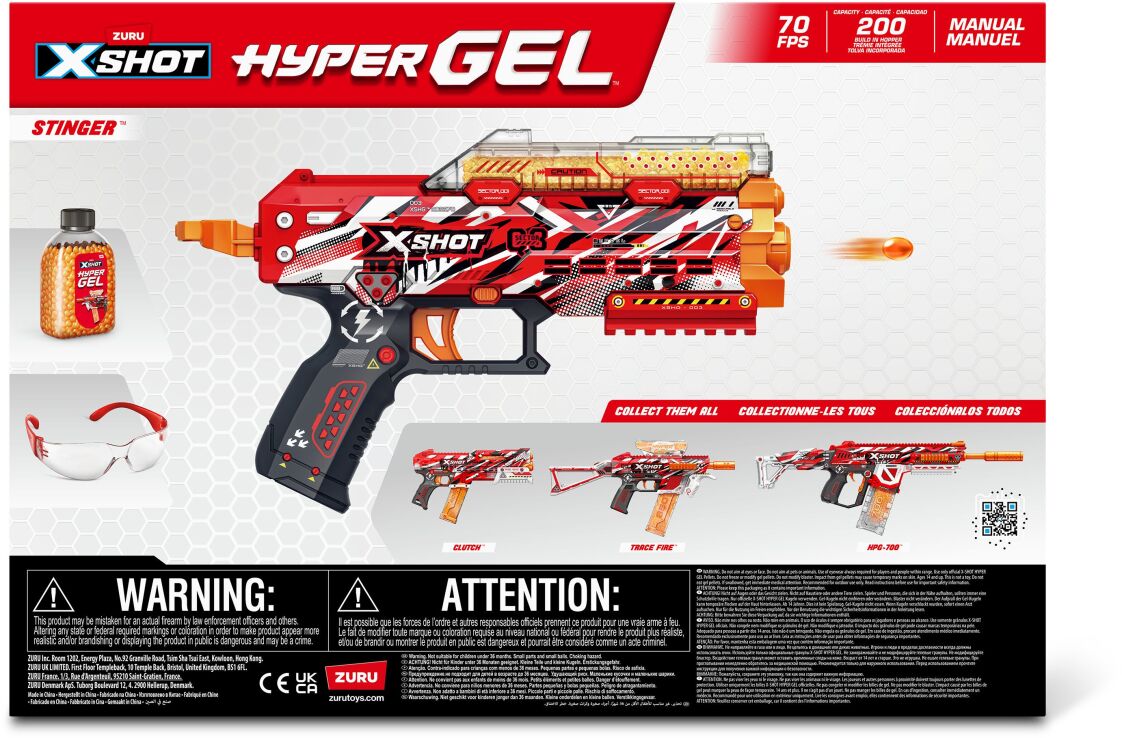 Zuru X-Shot Hyper Gel Stinger Series 1 (36728) (5)